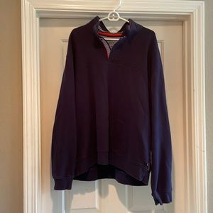 ‼️MEN’S XL NAVY BLUE ORVIS QUARTER ZIP‼️